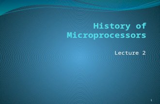 History of microprocessors   copy