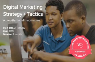 Digital Marketing  Strategy + Tactics