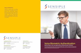 Voice biometric authentication