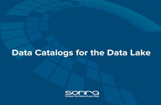 Data catalogs in Data Lake   Uli Bethke of sonra