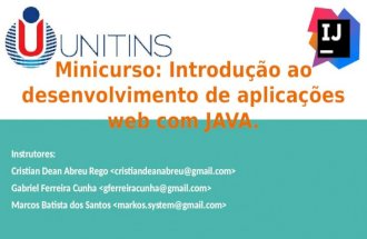 Curso Java Web (JAVA, JSF, JPA)