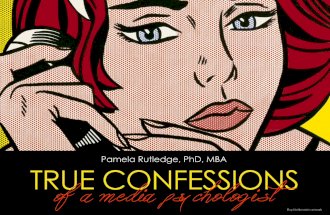Confessions of a Media Psychologist: Pamela Rutledge