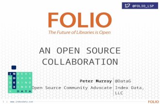 El software libre en las Bibliotecas, casos de éxito y sus impactos en la biblioteca de hoy por Peter Murray  (Open Source Community Advocate para Index Data, Estados Unidos)