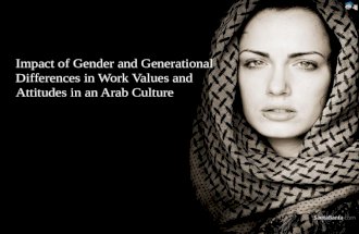 Impact of gender and generational differences in Arab culture