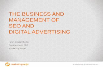 The Business and Management of SEO and Digital Advertising