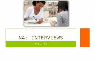 N4 Communication - Interviews for students at TVET Colleges in South Africa.