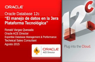 Ventajas y beneficios de oracle database 12c el manejo de datos en la 3era plataforma tecnologica