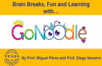 #TESOL16 Brain Breaks, Fun and Learning with GoNoodle