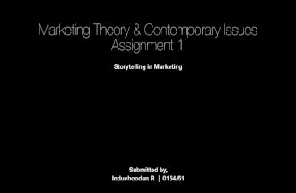 Storytelling in Marketing | IIM Calcutta | MTCI