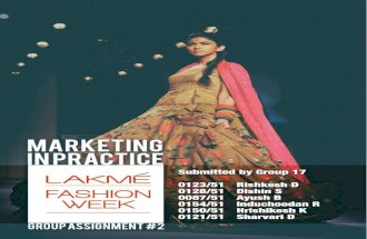 Lakme Fashion Week | IIMC | MIP