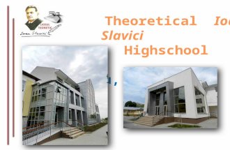 Theoretical  Ioan Slavici  Highschool  Panciu, Romania