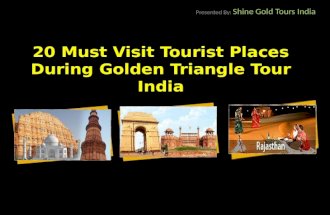 20 Places to Visit in Golden Triangle India Cities
