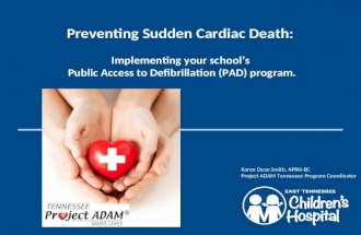 Project ADAM: School Nurse Staff Awareness Presentation