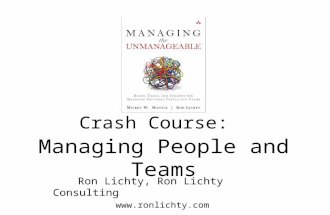 Crash Course  - managing software people and teams (sfelc, 10.26.16)