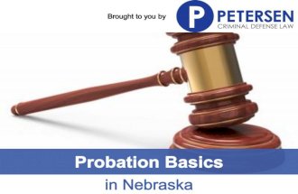 Probation Basics in Nebraska