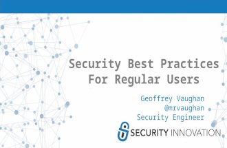Security Best Practices for Regular Users