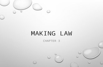 Law and Justice Chapter 3 power point