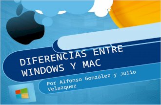 Comparacion mac y windows
