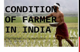 Condition of farmer in india