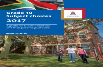 Grade 10 subject choices 2017 (Final - 06.12.2016)