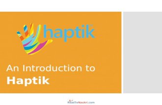 Know more about Haptik