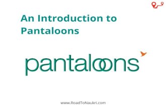 Know more about Pantaloons