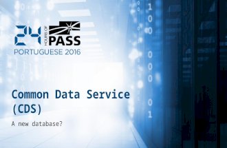 Common Data Service (CDS), a new database?