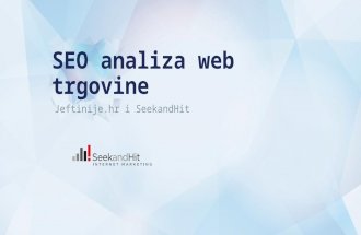 Mario Frančešević: Pregled internet kupovine u Hrvatskoj u 2015, temeljeno na WTG istraživanju