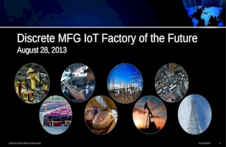 Discrete MFG IoT Factory of the Future