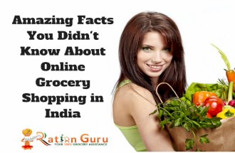 Amazing facts you didn't know about online grocery shopping in india