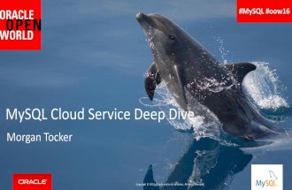 MySQL Cloud Service Deep Dive