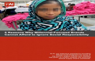 AI Whitepaper: Why Millenial-Focused Brands Cannot Afford to Ignore Social Responsibility