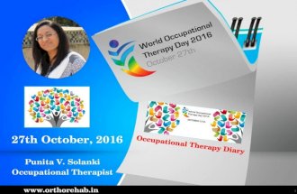 World Occupational Therapy Day 2016