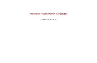 American health policy