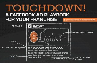 Touchdown! A Facebook Ad Playbook for Your Franchise (A Franchise Marketing Webcast from Bluewater)