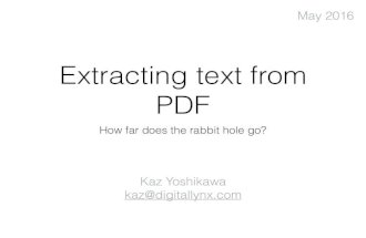 Extracting text from PDF (iOS)