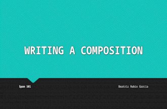 Writing a composition