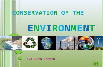 Conservation of the earth