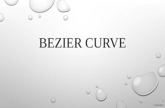 Bezier curve computer graphics