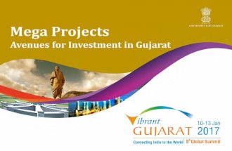 Mega projects avenues for-investment in Gujarat Sector