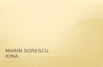 Marin Sorescu - Iona by SG