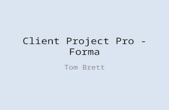 Idea development pro forma