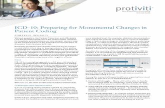 ICD-10: Preparing for Monumental Changes in Patient Coding