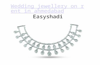Wedding jewellery on rent in ahmedabad | easyshadi