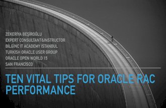 Oracle Rac Performance Tunning Tips&Tricks