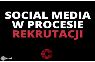 Wykorzystanie Social Media w procesie rekrutacji