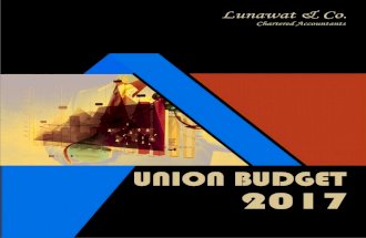 Salient features of Union Budget 2017