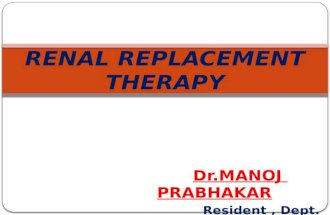 RENAL REPALCEMENT THERAPY