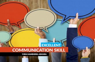 Communication skill   by: Yuda Mahendra Asmara