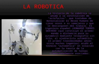 La robotica